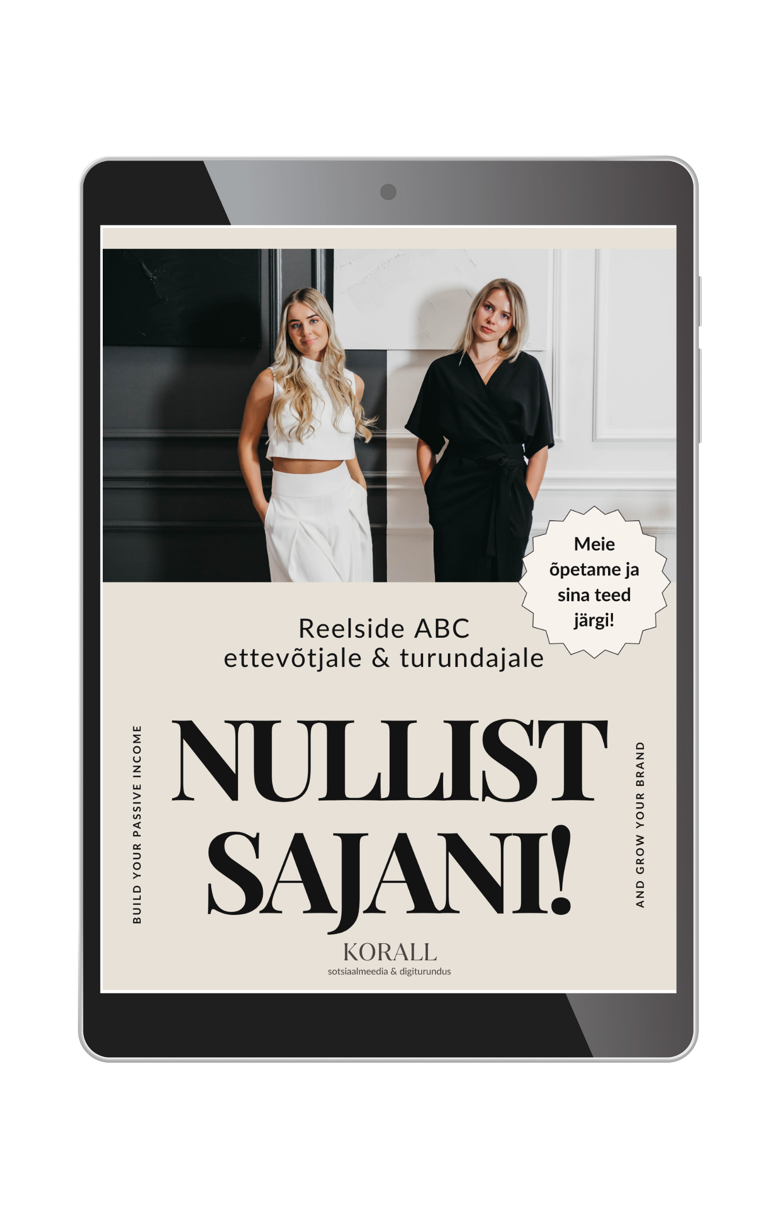 nullist sajani reelside juhend