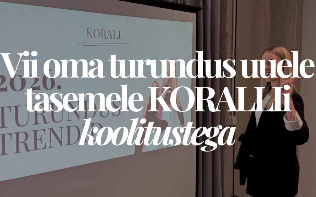 Turunduskoolitus ettevõtetele ja eraisikutele